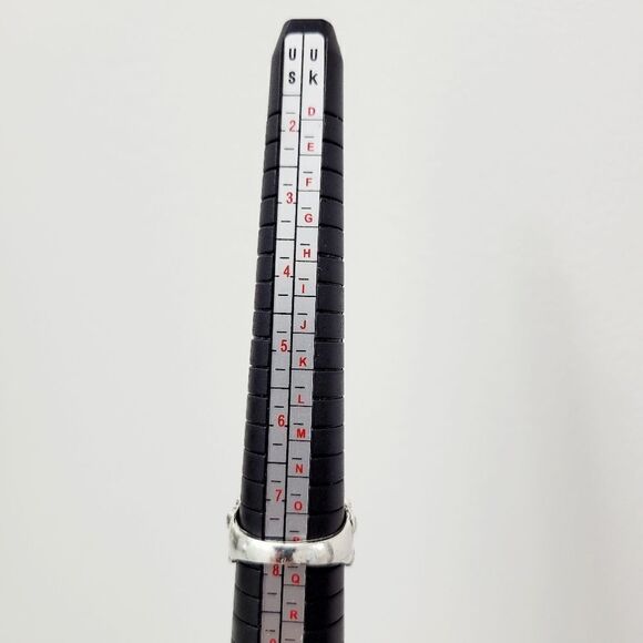 Brand New Silver Funny Design Ring Size: 7.5 US - Picture 8 of 9